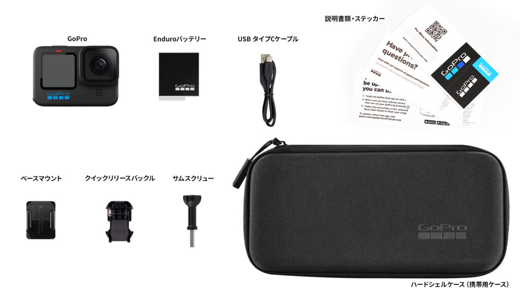 免税品GoPro hero 11 black 付属品有り アクションカメラ・ウェアラブルカメラ