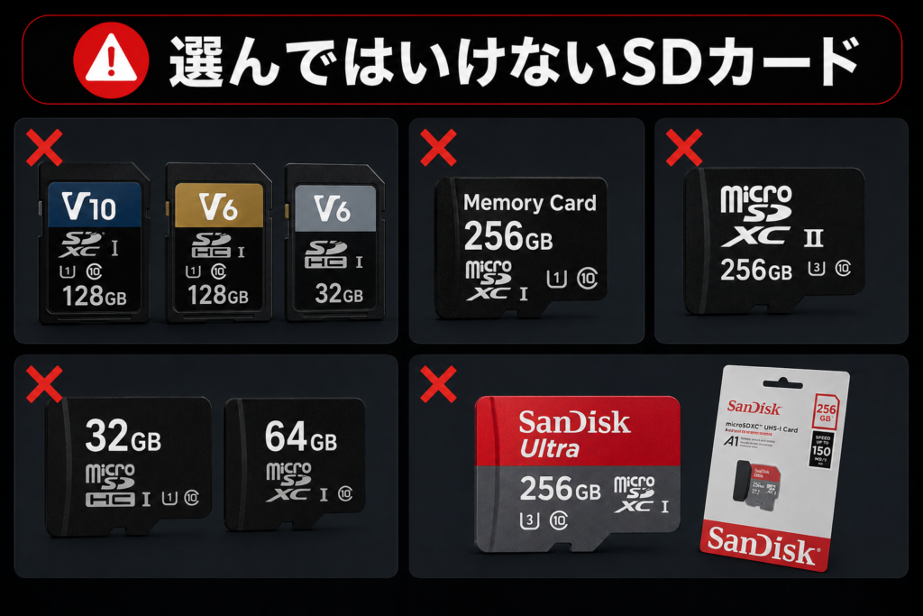 DJI pocket3 sdカード おすすめ